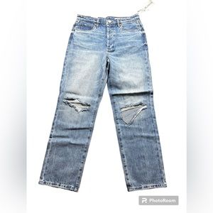 Blank NYC Jeans, The Howard Mid-rise Loose Fit Jeans NWT Organic Cotton 28